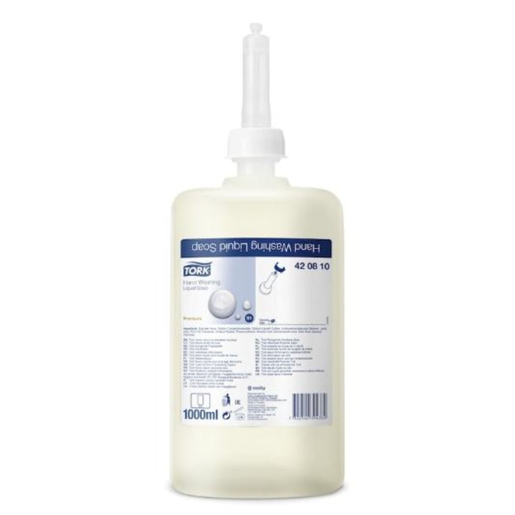 TORK PREMIUM SOAP LIQUID HYGIENE HD 1L #420810