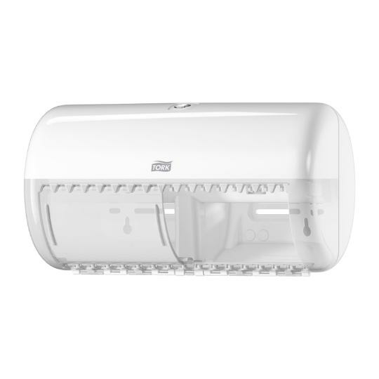 TORK DISP T-PAPER ROLL TWIN WHITE #557000