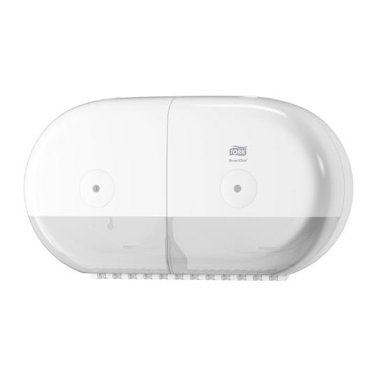 TORK SMARTONE TWIN MINI DISPENSER WHITE #682000