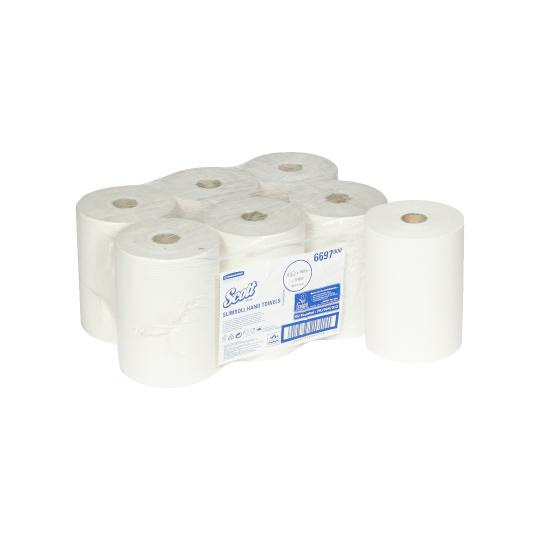 R.P. SCOTT SLIMROLL BIAŁY 190M (6 ROL) #6697