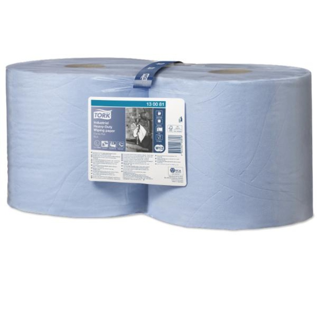 TORK ADV WIP 440 BLUE COMBI R.PERF (2ROL)#130081