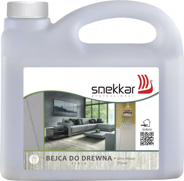 SNEKKAR BEJCA DO DREWNA SZARA 75ML