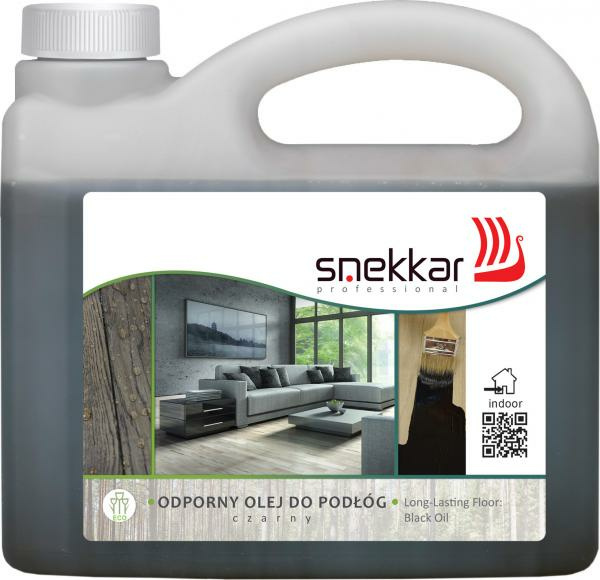 SNEKKAR ODPORNY OLEJ DO PODŁ.CZARNY 75ML