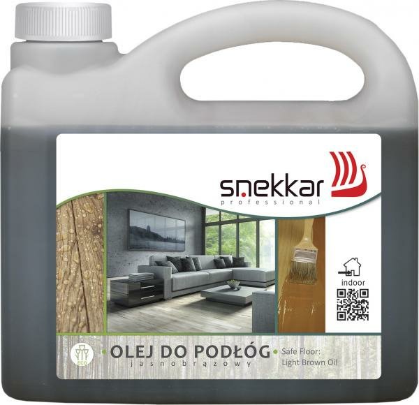 SNEKKAR OLEJ DO PODŁÓG JASNYBRĄZ 2,5L#2210812/P