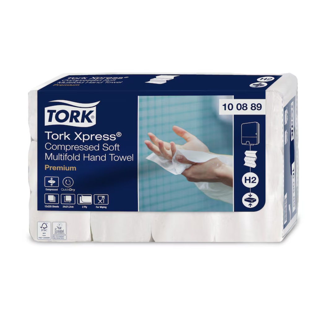 TORK XPRESS SOFT MULTIFOLD HAND TOWEL (12/2700)#100889
