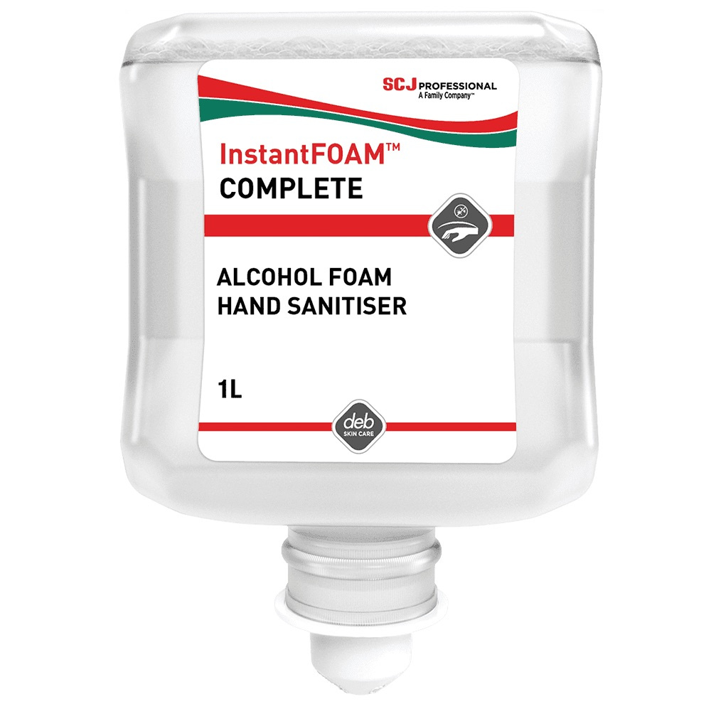 SCJ INSTANT FOAM COMPLETE 1L PIANOWY ŚRODEK DO DEZYNFEKCJI RĄK WKŁAD DO DOZOWNIKA BEZDOTYKOWEGO SENSOR DEB-SCJ #IFS1LTFDE
