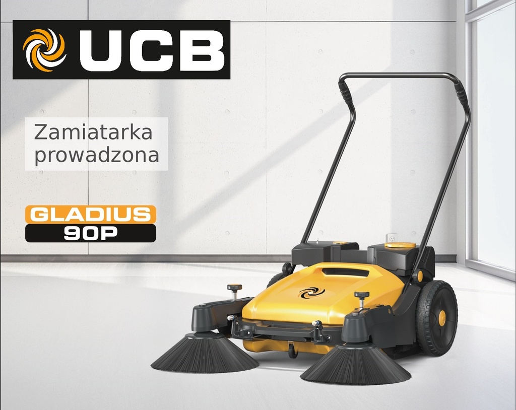 UCB GLADIUS 90P - Zamiatarka prowadzona