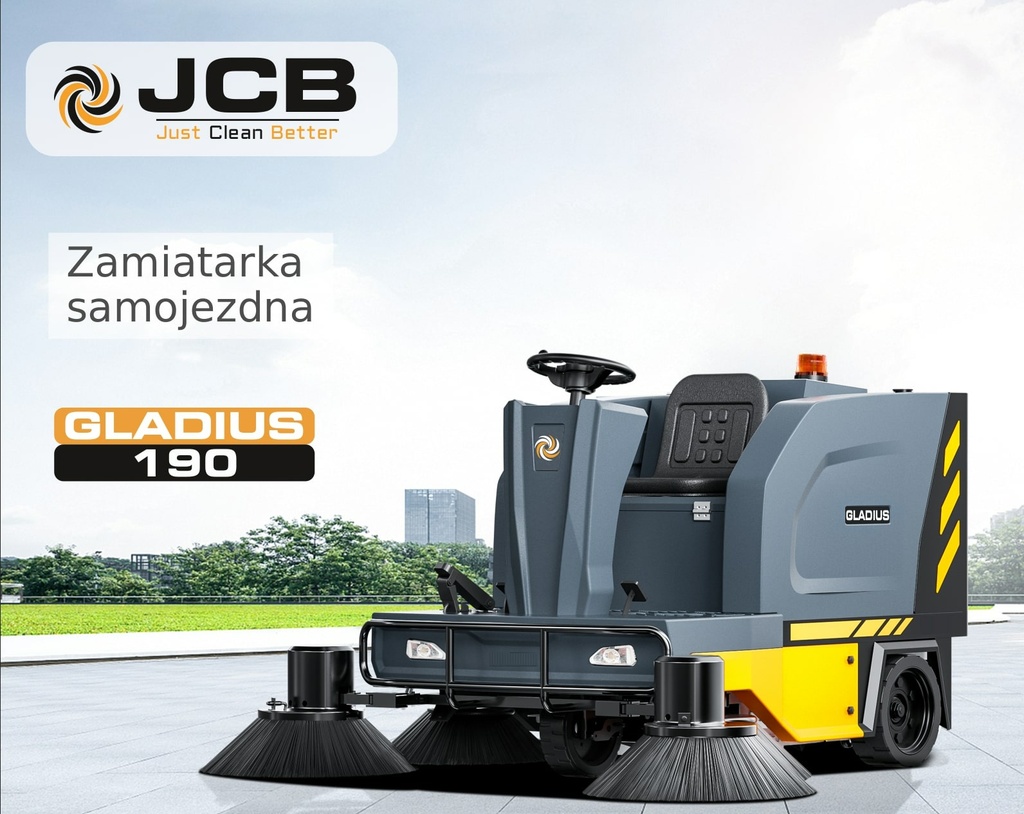 UCB GLADIUS 190 - Zamiatarka samojezdna