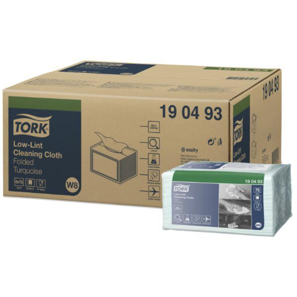 TORK LOW-LINT CLEANING CLOTH (75 LIST) #190493