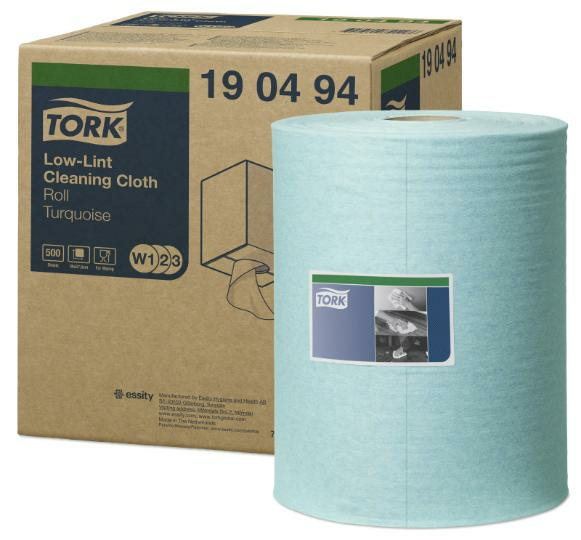 TORK LOW-LINT CLEANING CLOTH W1,W2,W3 #190494