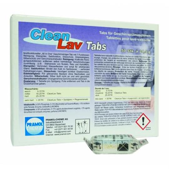 PRAMOL CLEANLAV TABS (50 SZT) #23019.07700