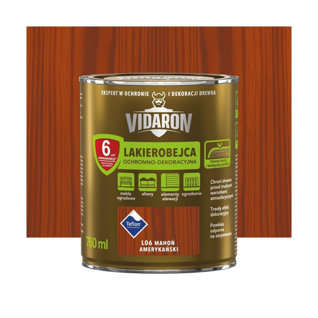 VIDARON LAK-BEJC N MAHOŃ AMERYKAŃSKI L06 0.75L
