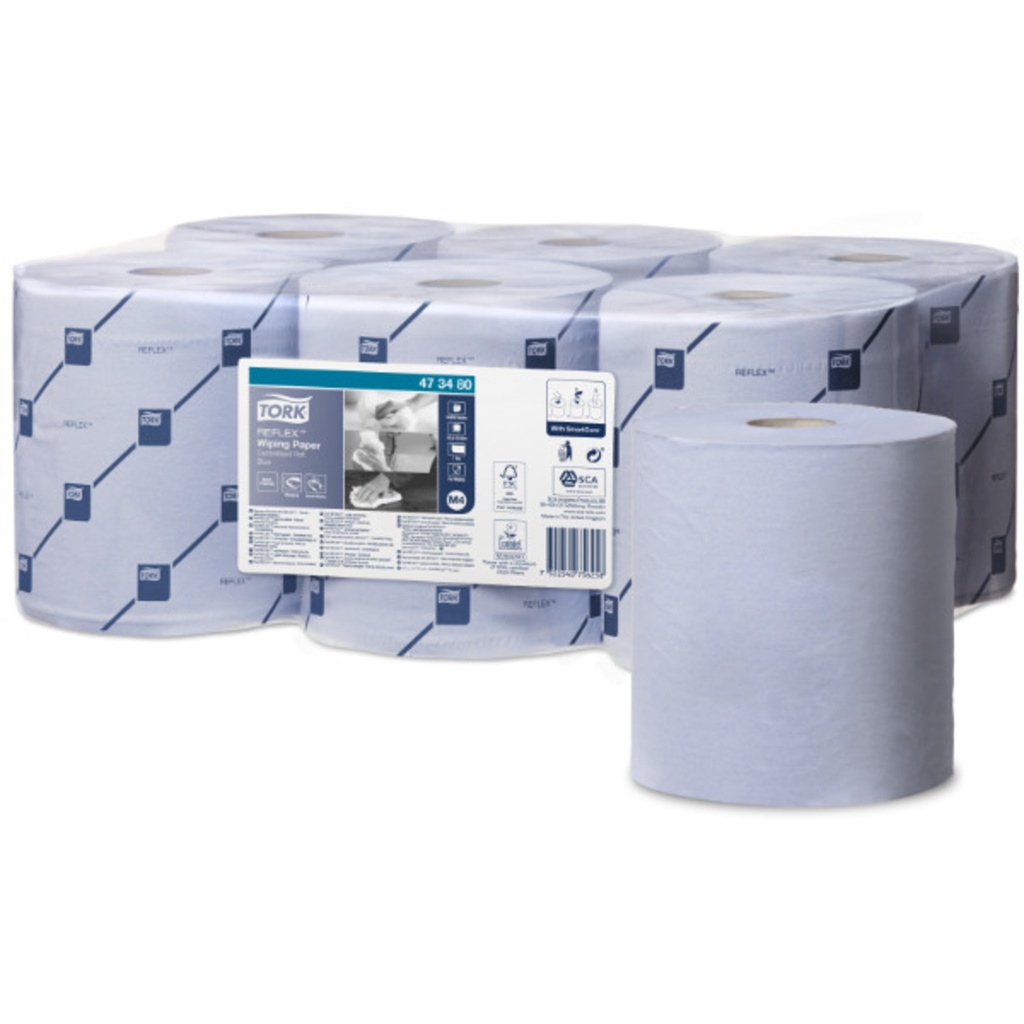 TORK REFLEX WIPING PAPER (6 ROL) #473480