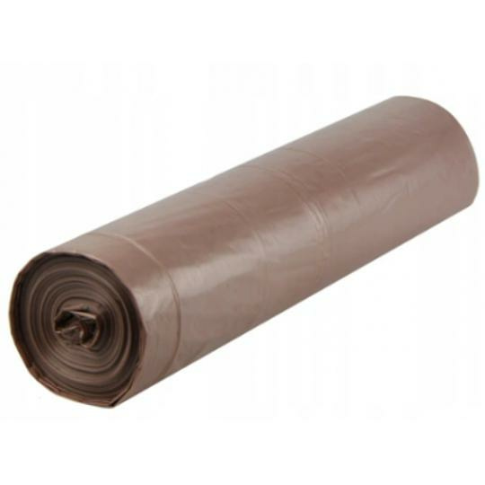 WORKI LDPE 240L BRĄZOWE (10 SZT) #HCS.9154