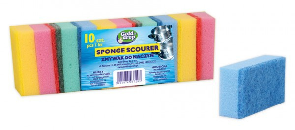 GĄBKA KUCHENNA MAŁA (10 SZT)