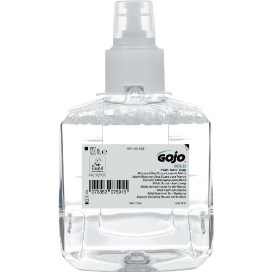 GOJO LTX ŁAGODNA PIANKA DO MYCIA RAK 1250ML#1911