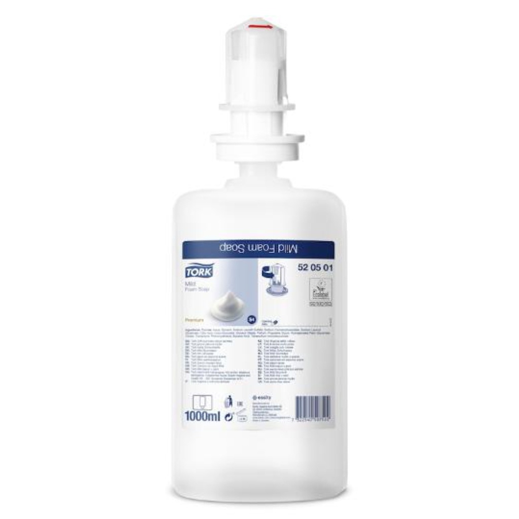 TORK PREMIUM SOAP FOAM MILD 1L #520501