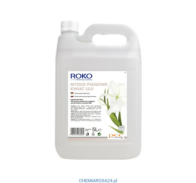 MYDŁO W PIANIE ROKO 5L KWIAT LILII #4000005503