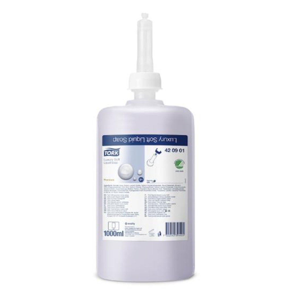 TORK PREMIUM SOAP LIQUID LUXURY SOFT 1L #420901