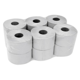 [5214] PAPIER W ROLI SZARY 1W (12ROL) Jumbo