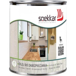 [8453] SNEKKAR OL.DO BLATÓW I MEBLI BIAŁY 75ML