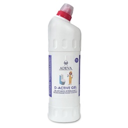 [9796] ADEVA D-ACTIVE GEL 1L - ŻEL MYJĄCO-WYBIELAJĄCY (CHLOR) 1L  WC KACZKA