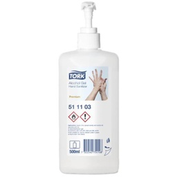 [9872] TORK ALCOHOL GEL HAND SANITIZER 500ML #511103