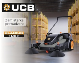 [9889] UCB GLADIUS 105P - Zamiatarka prowadzona