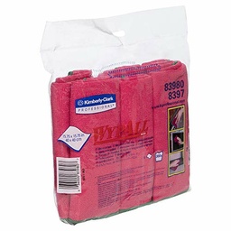 [4008] WYPALL MICROFIBER 40X40 CZERWONY #8397-SZT
