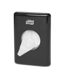 [8222] TORK DISPENSER SANITARY TOWEL BAG BLACK #566008